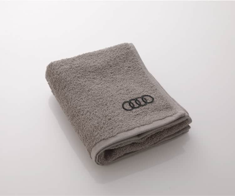 Audi ロゴ入り3Dフェイスタオル イメージ